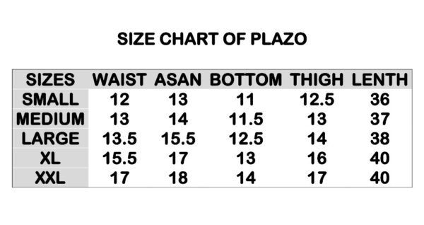 Plazo Trouser for Ladies - Image 7